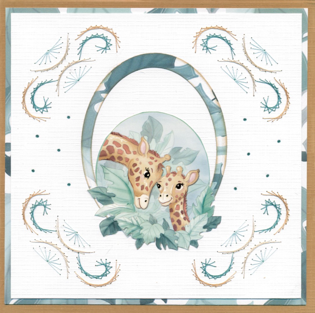3D Cutting Sheets - Yvonne Creations - Young and Wild - Monkey