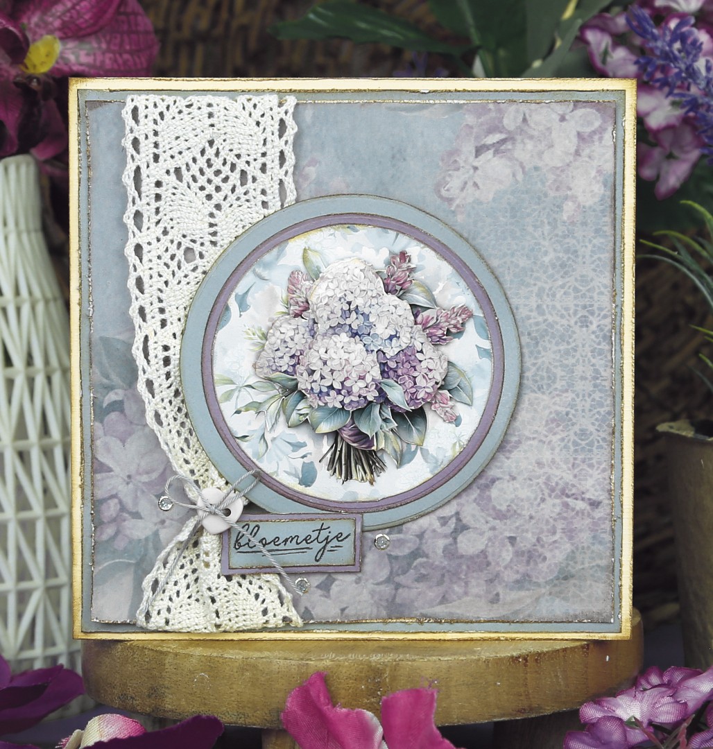 3D Push Out - Berries Beauties - Lovely Lilacs - Lovely Bouquets