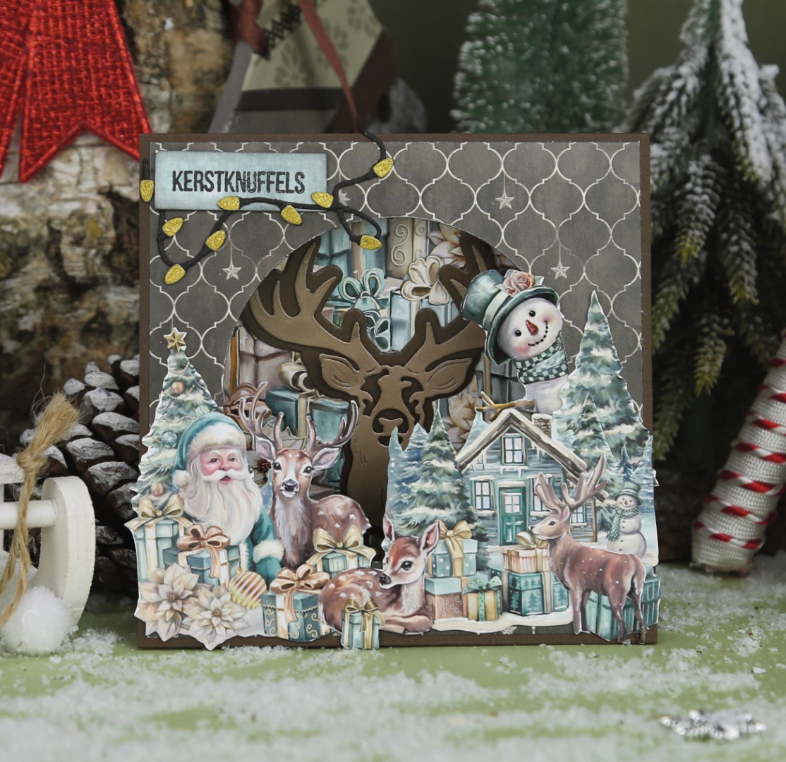 3D Push Out - Amy Design - Enchanting Christmas - Santa