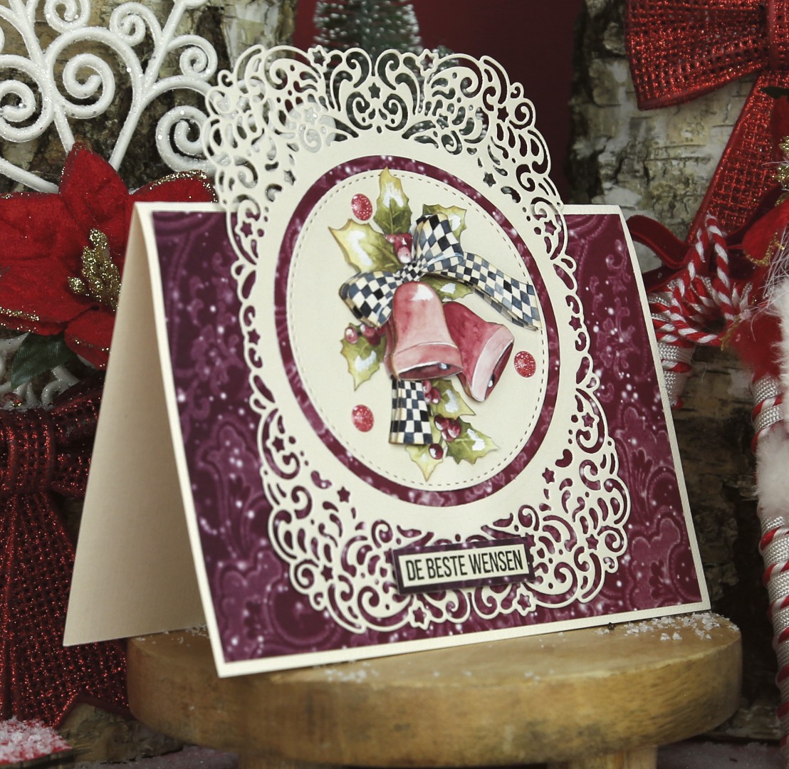 Dies - Precious Marieke - Ruby Christmas - Ruby Circle Frame