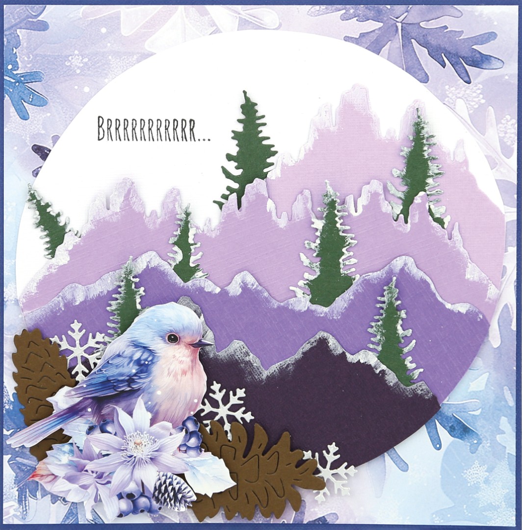Cutting Sheets - Berries Beauties - Mystic Winter - Mini
