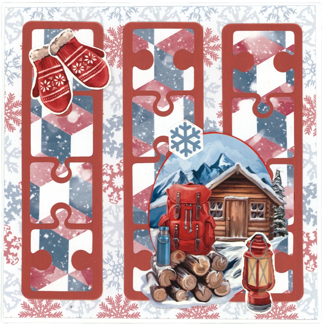 3D Cutting Sheets - Amy Design - Hygge Harmony - Mountain Hut