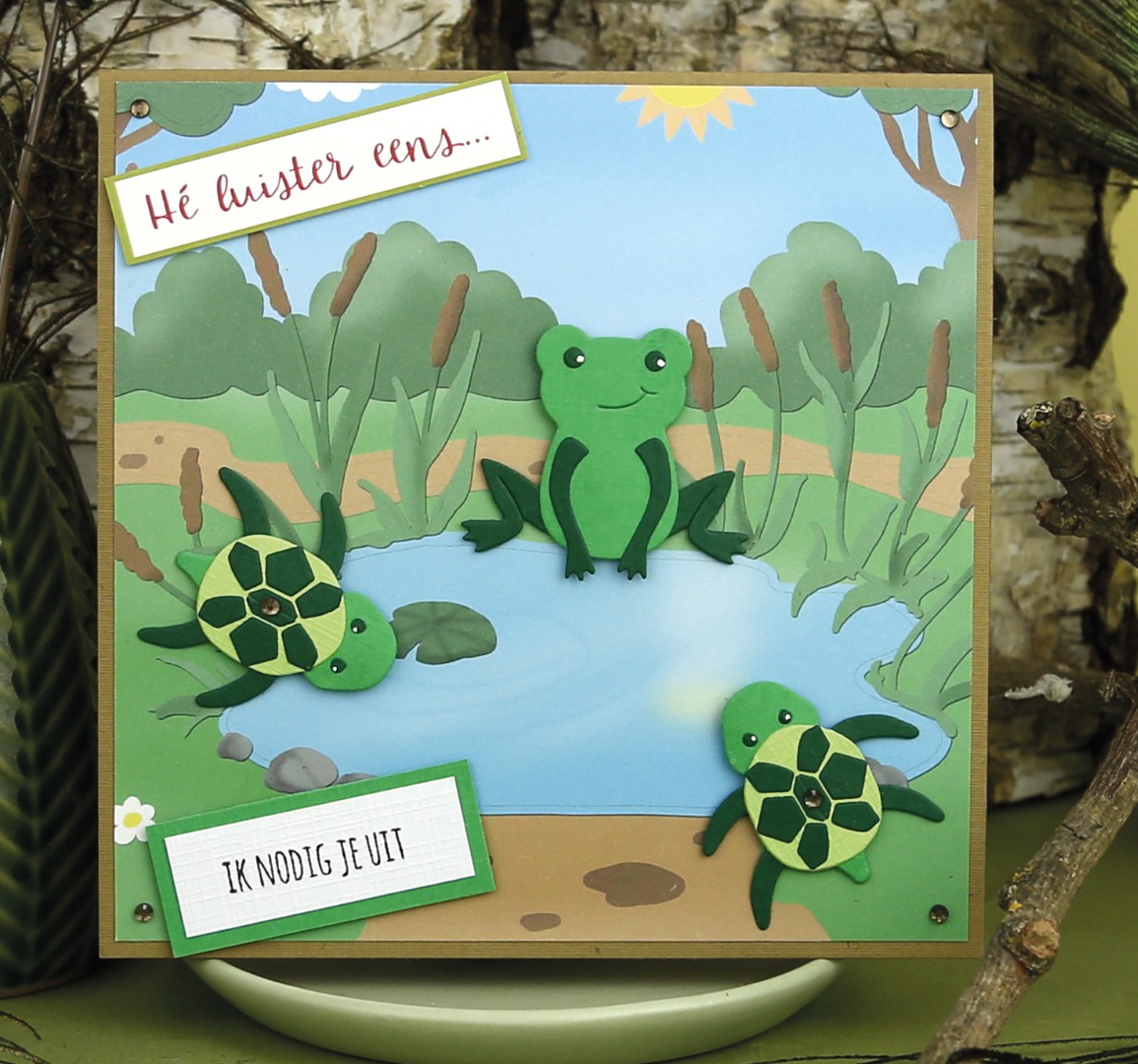 Designed by Anna - Mix and Match Cutting Dies - Theo Turtle