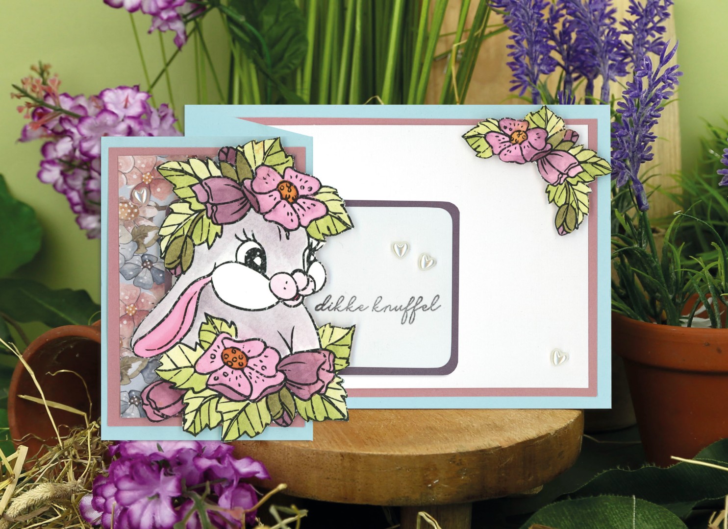 Clear Stamps - Precious Marieke - All About Animals - Bunny