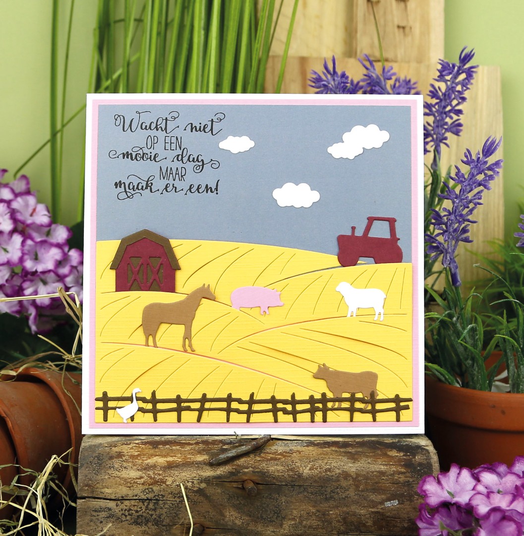 Dies - Precious Marieke - All About Animals - Farm Landscape