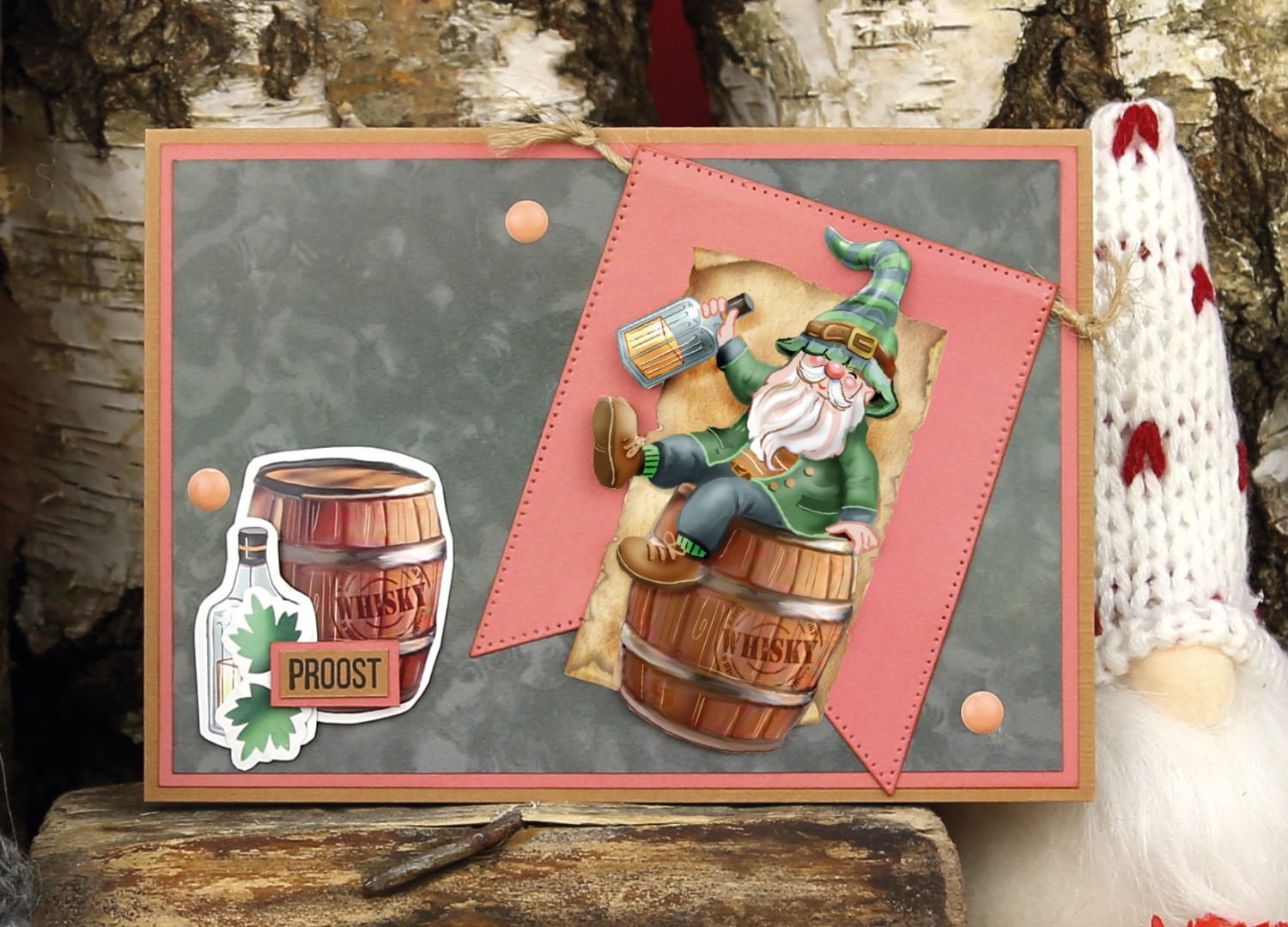 3D Push Out - Yvonne Creations - Great Gnomes - Party Gnomes