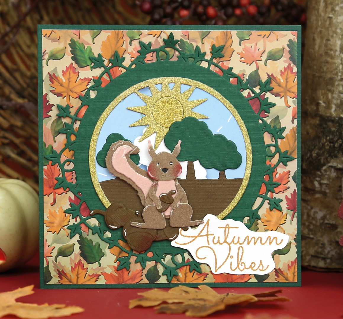 Designed by Anna - Mix and Match Cutting Dies - Scarlett Squirrel