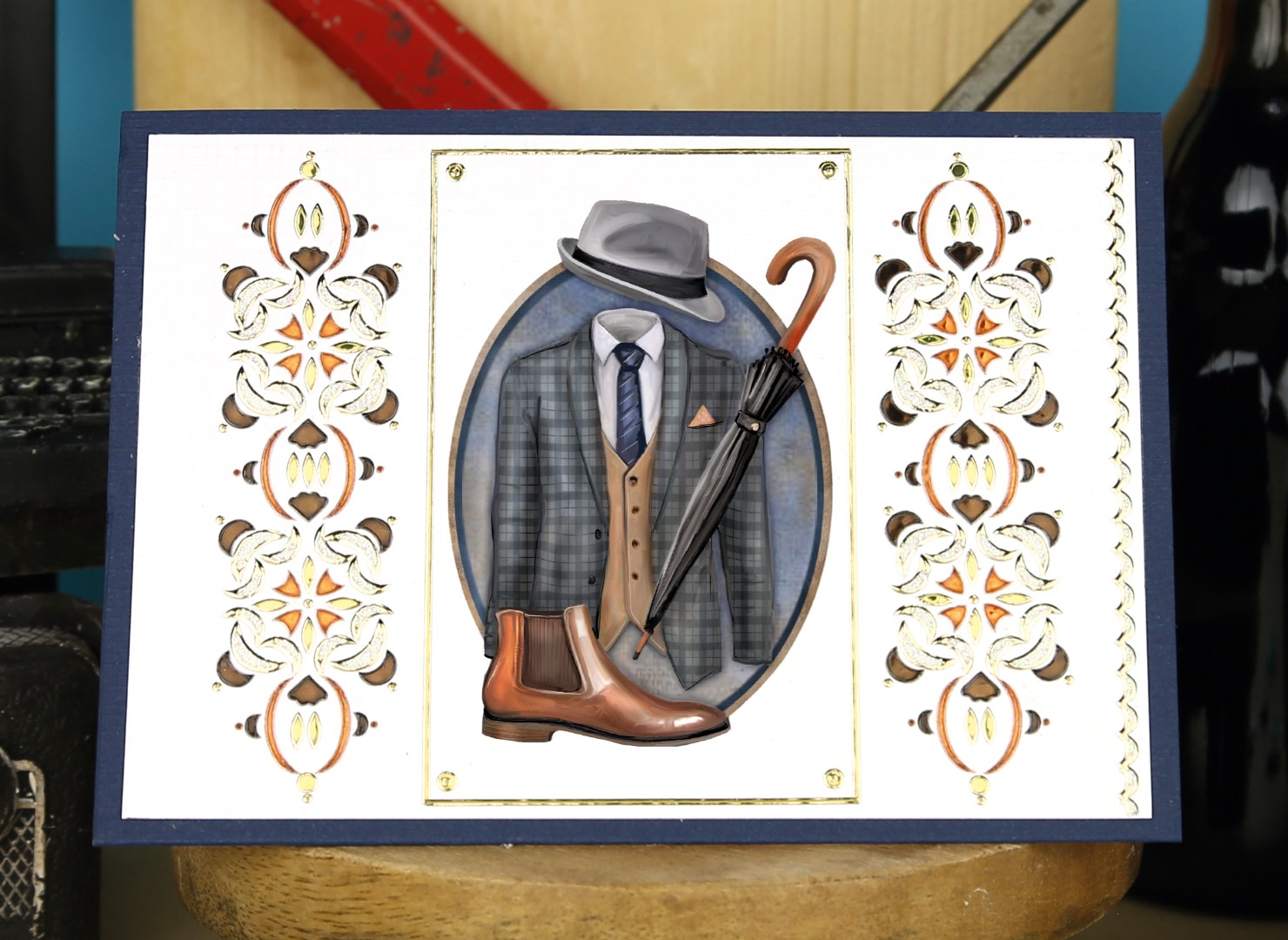 3D Cutting Sheets - Amy Design - We Are Men - Clothes