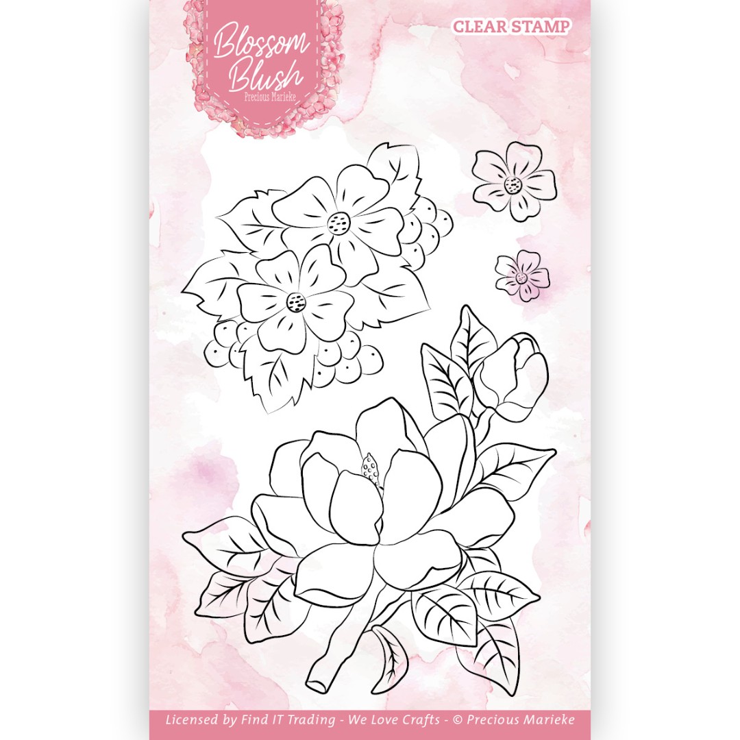 Clear Stamps - Precious Marieke - Blossom Blush - Magnolia Clear Stamps - Precious Marieke - Blossom Blush - Magnolia
