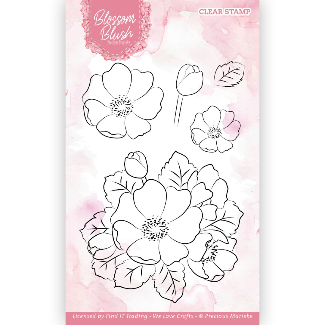 Clear Stamps - Precious Marieke - Blossom Blush - Anemone Clear Stamps - Precious Marieke - Blossom Blush - Anemone