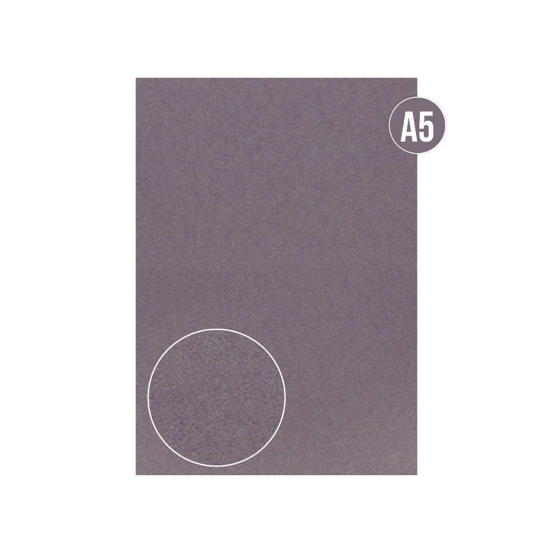 Cardstock - Pearlized - Satin - Purple - A5 Cardstock - Pearlized - Satin - Purple - A5