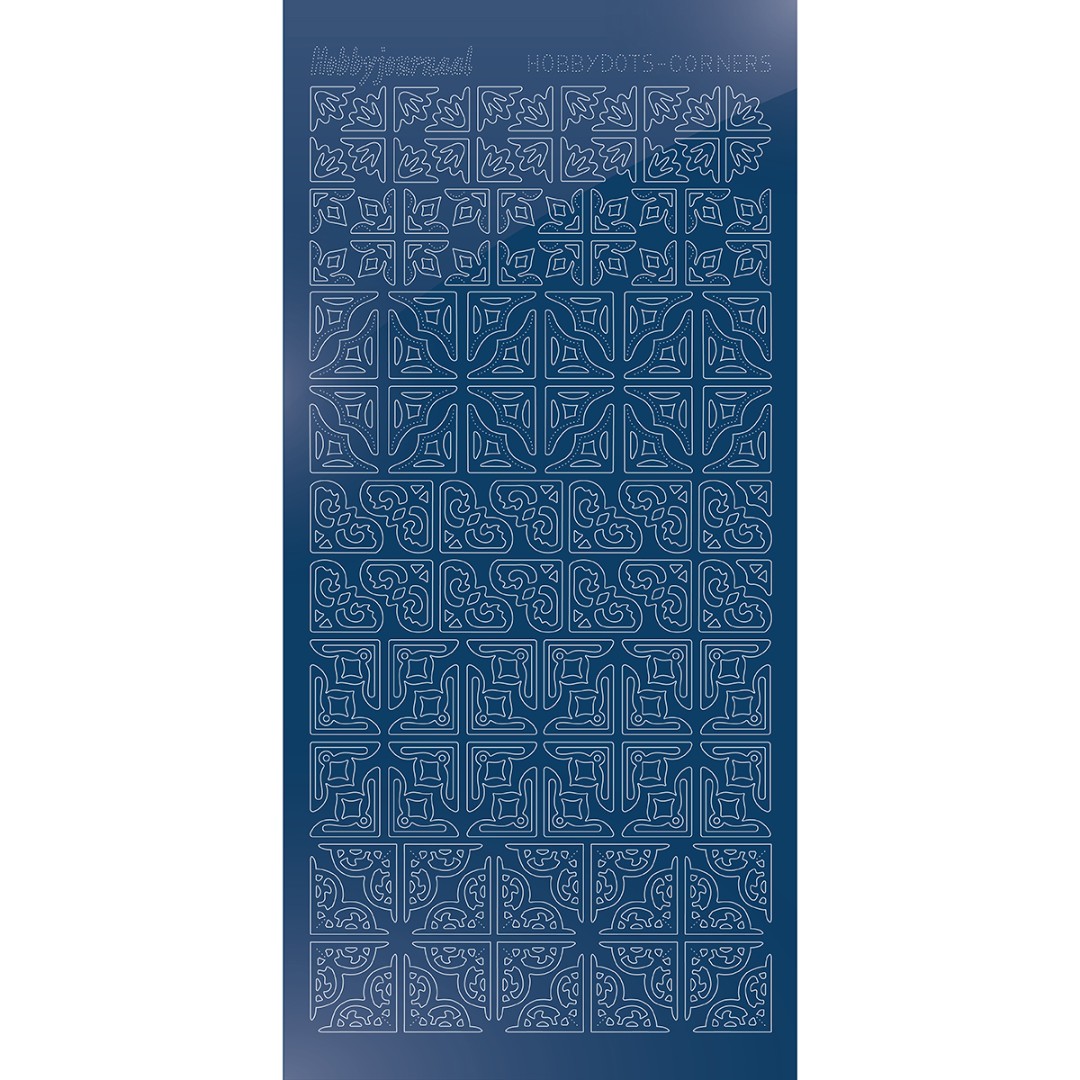 Hobbydots Corners - Mirror Blue Hobbydots Corners - Mirror Blue