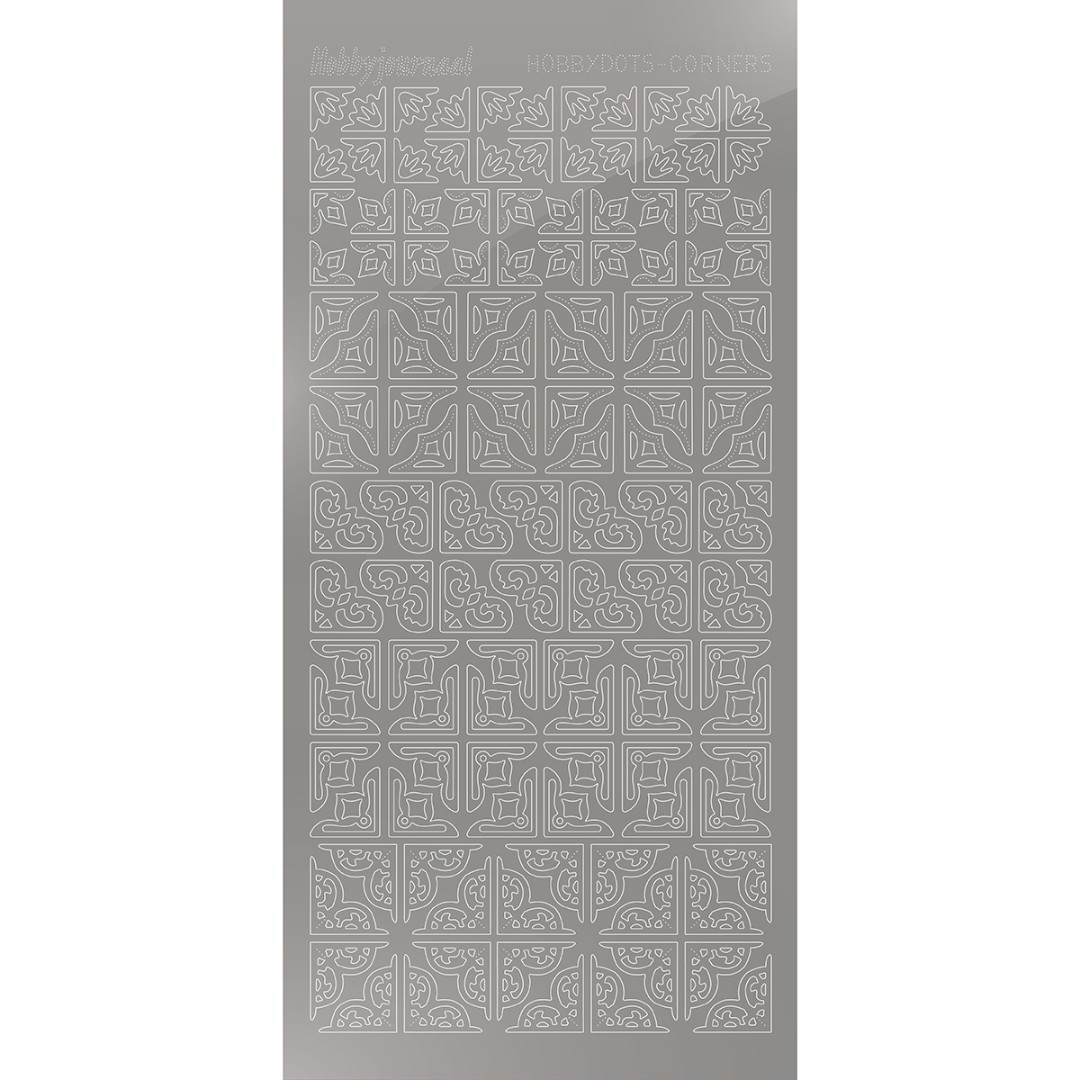 Hobbydots Corners - Mirror Silver Hobbydots Corners - Mirror Silver