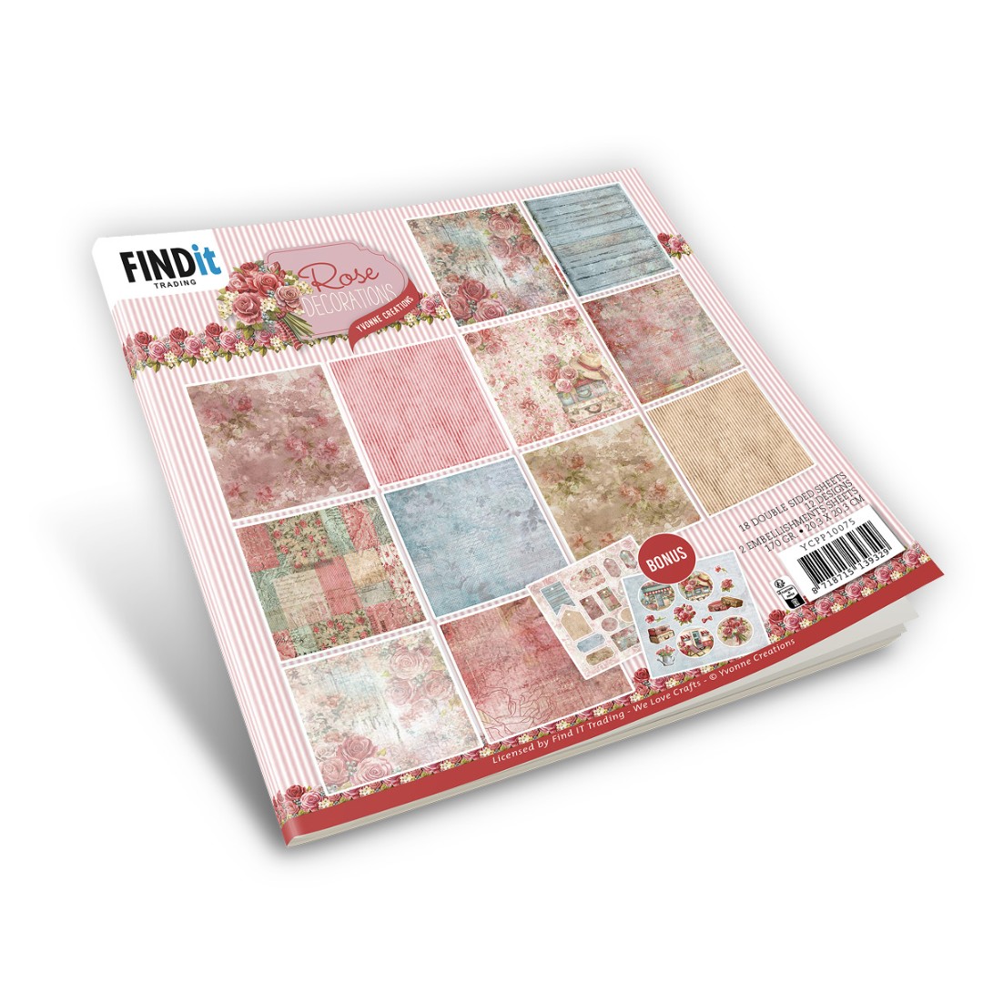 Paperpack - Yvonne Creations - Rose Decorations - Design