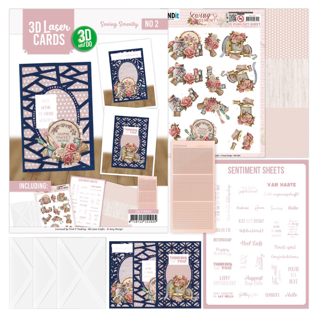 3D and Do - Laser Cards 2 - Sewing Serenity 3D and Do - Laser Cards 2 - Sewing Serenity