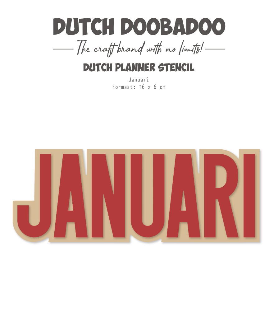 Card Art - DDBD - Januari - A5 Card Art - DDBD - Januari - A5
