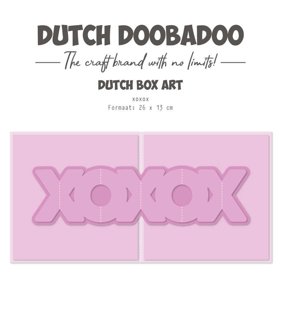 Card Art - DDBD - XOXOX - A4 Card Art - DDBD - XOXOX - A4