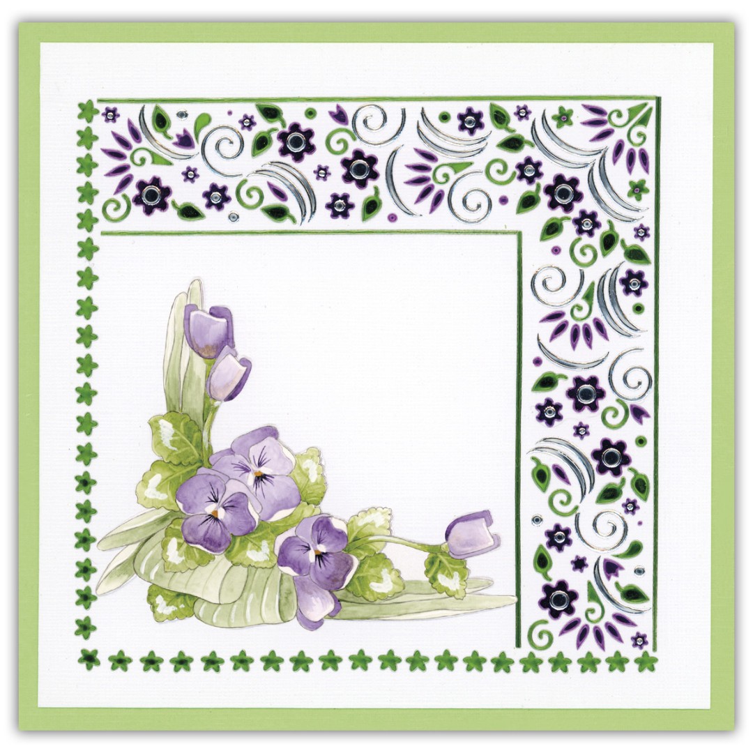 Dot and Do 276 - Precious Marieke - Purple Blossom