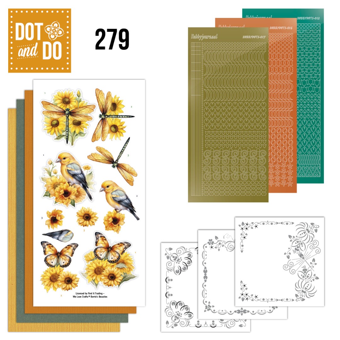 Dot and Do 279 - Berries Beauties - Blooming Sun