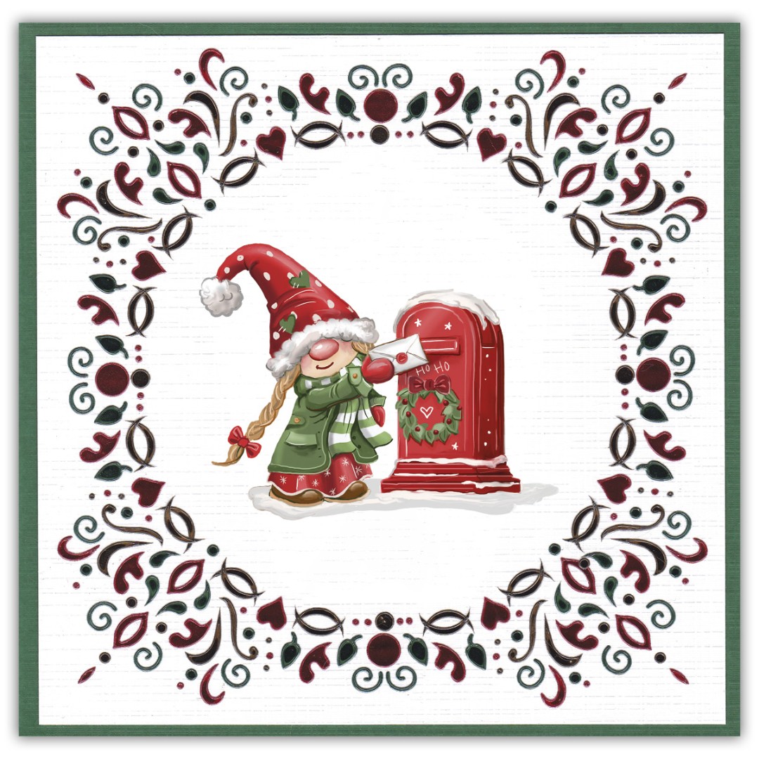 Dot and Do 284 - Berries Beauties - Gnome for Christmas