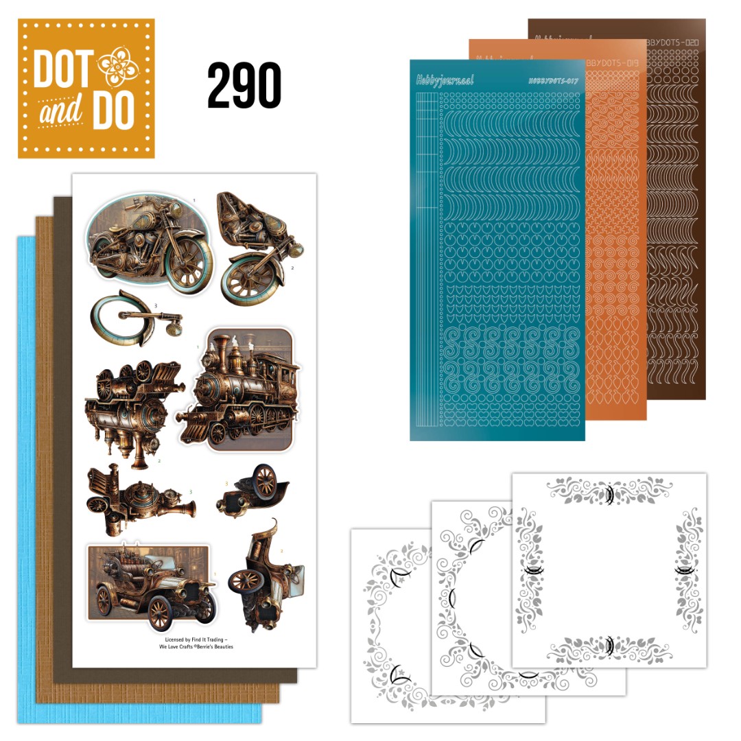 Dot and Do 290 - Berries Beauties - Steampunk