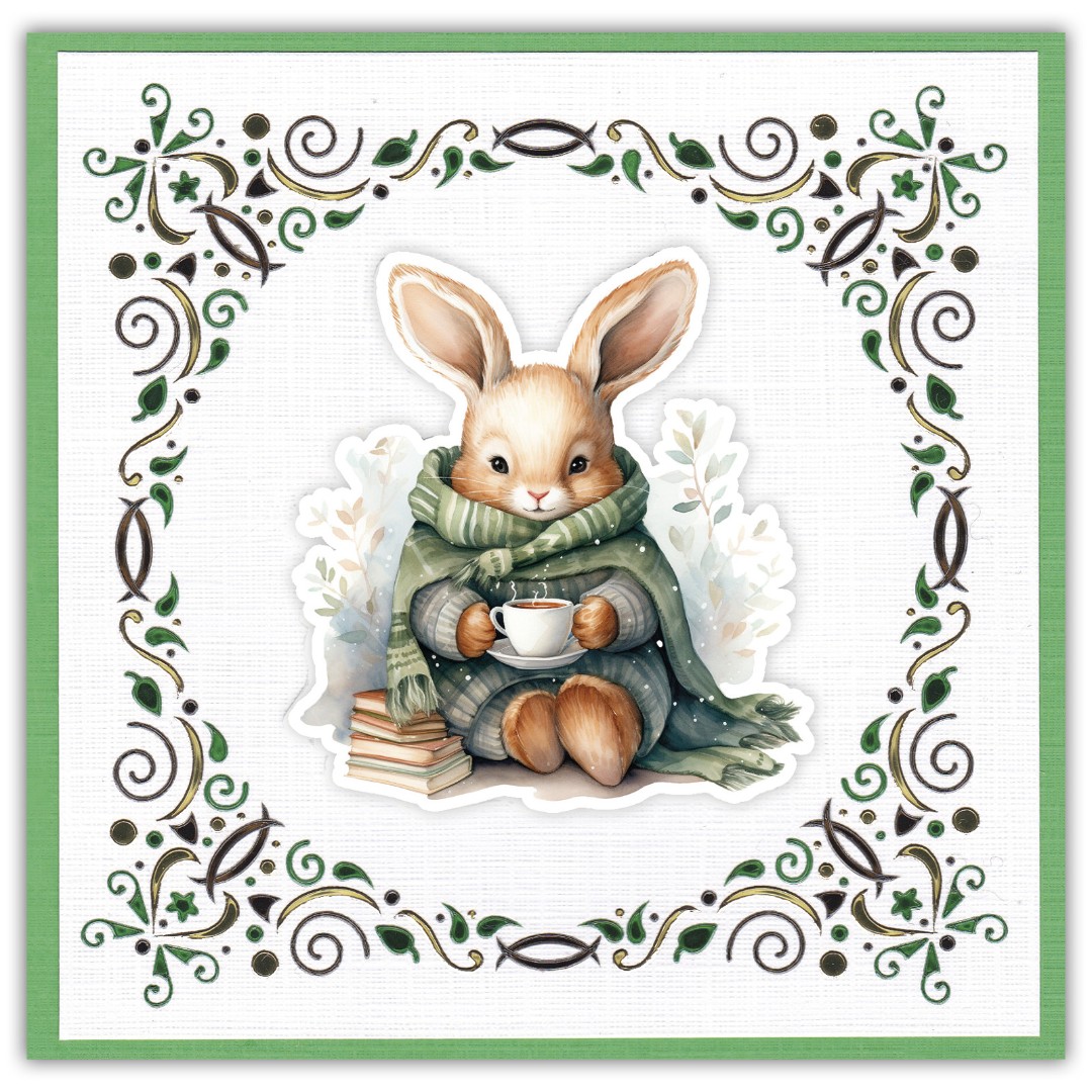 Dot and Do 292 - Berries Beauties - Winter Bunnies