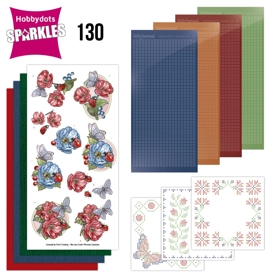 Sparkles 130 - Yvonne Creations - Ladybug and Butterfly Sparkles 130 - Yvonne Creations - Ladybug and Butterfly