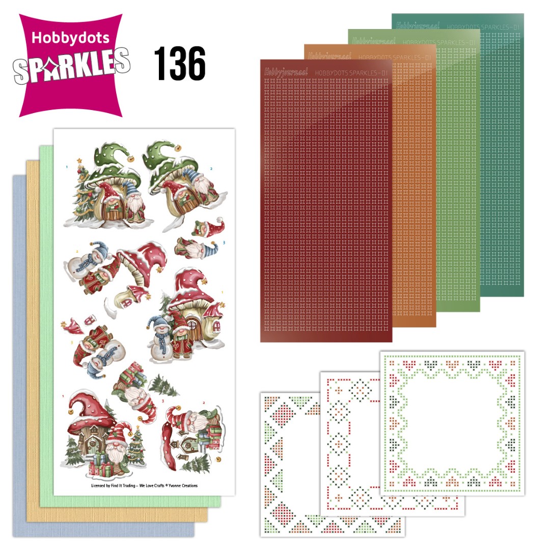Sparkles 136 - Yvonne Creations - Gnome for Christmas Sparkles 136 - Yvonne Creations - Gnome for Christmas