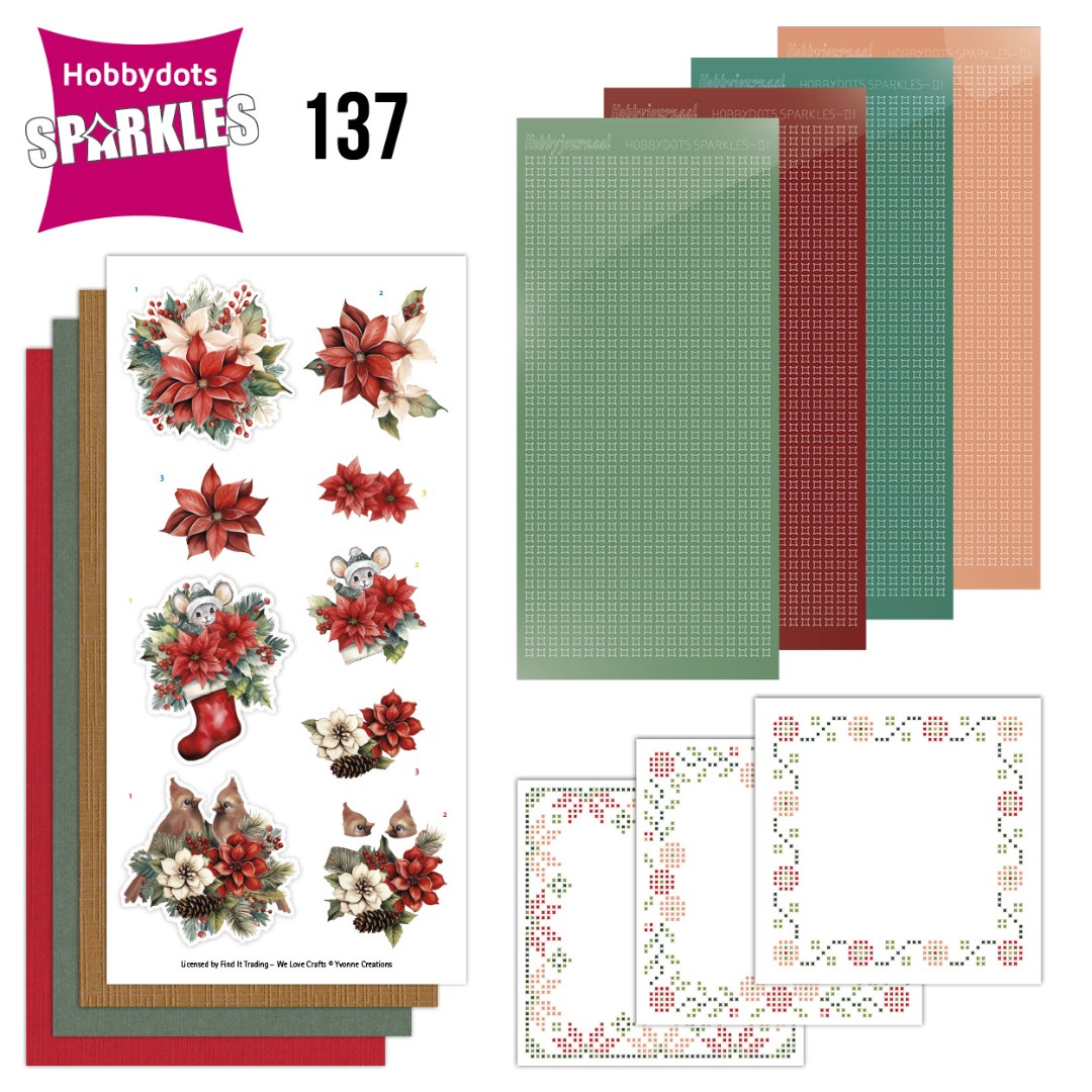 Sparkles 137 - Yvonne Creations - Floral Christmas Sparkles 137 - Yvonne Creations - Floral Christmas