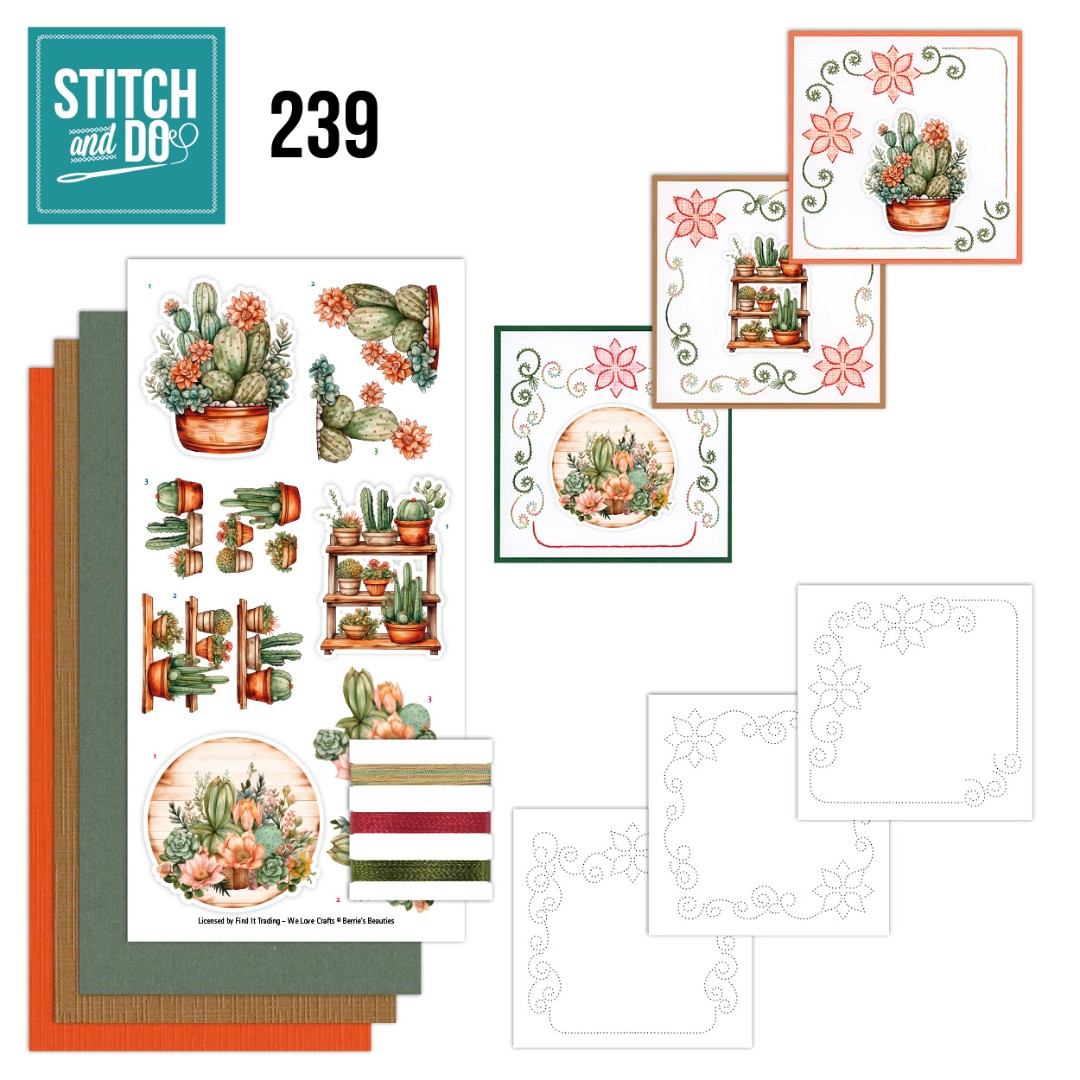 Stitch and Do 239 - Berries Beauties - Plant Paradise Stitch and Do 239 - Berries Beauties - Plant Paradise