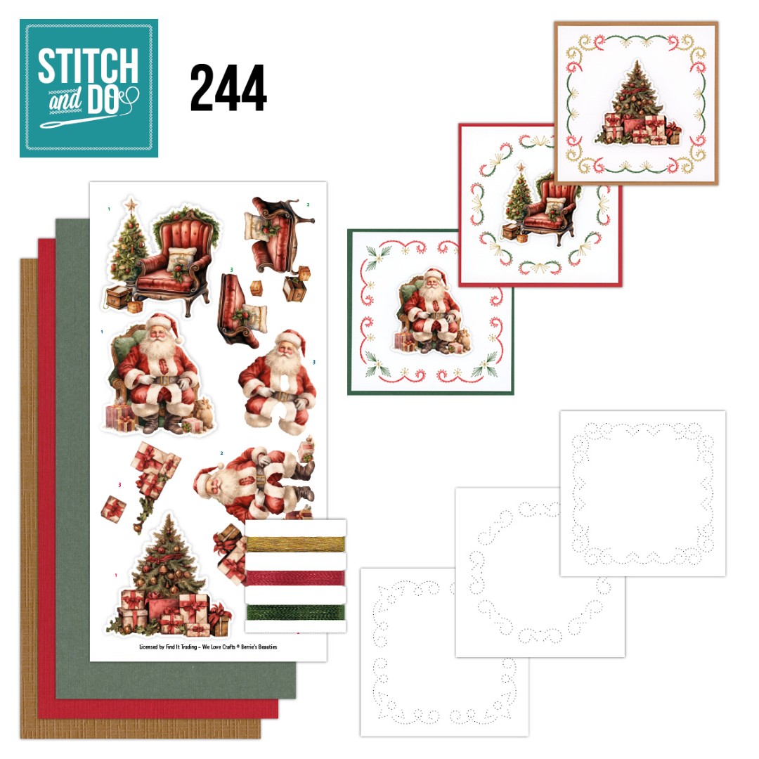 Stitch and Do 244 - Berries Beauties -Timeless Christmas Stitch and Do 244 - Berries Beauties -Timeless Christmas