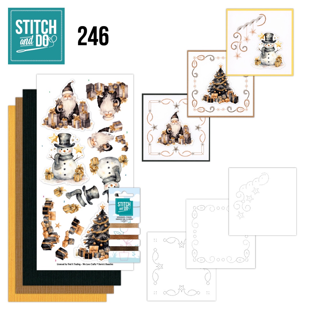 Stitch and Do 246 - Berries Beauties - Golden Whisper Stitch and Do 246 - Berries Beauties - Golden Whisper
