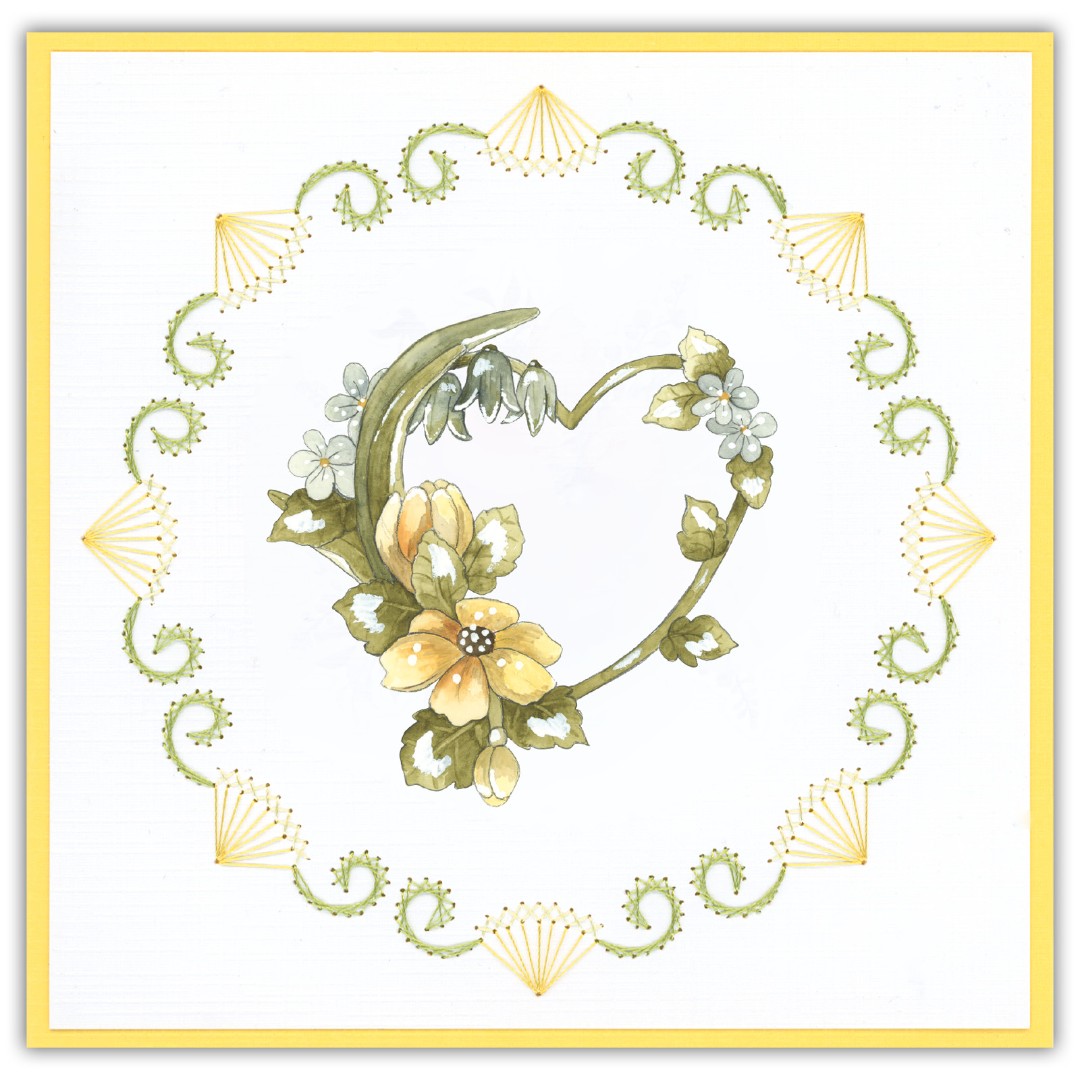 Stitch and Do 252 - Precious Marieke - Yellow Flowers