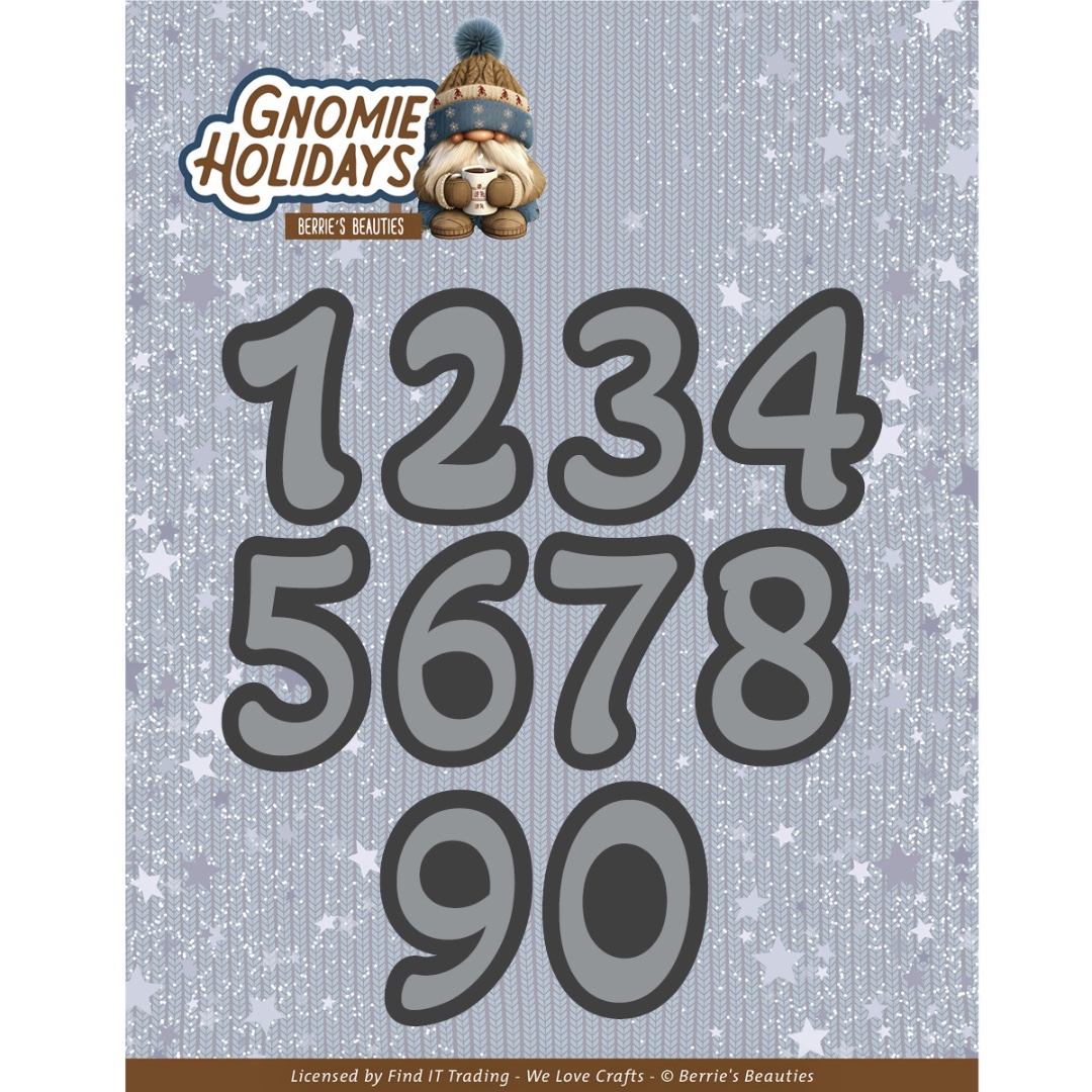 Dies - Berries Beauties - Gnomie Holidays - Gnomie Numbers Dies - Berries Beauties - Gnomie Holidays - Gnomie Numbers