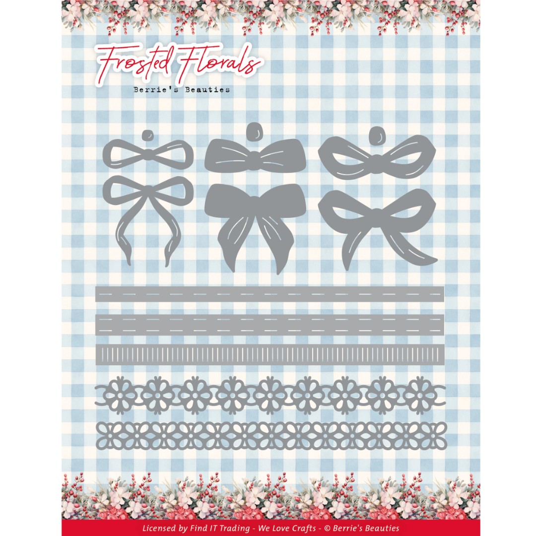 Dies - Berries Beauties - Frosted Florals - Frosted Bow