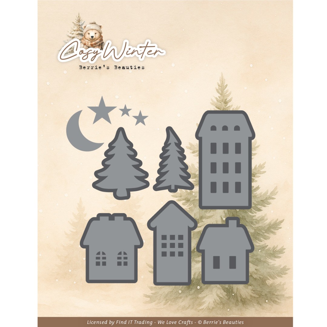 Dies - Berries Beauties - Cosy WInter - Winter Village
