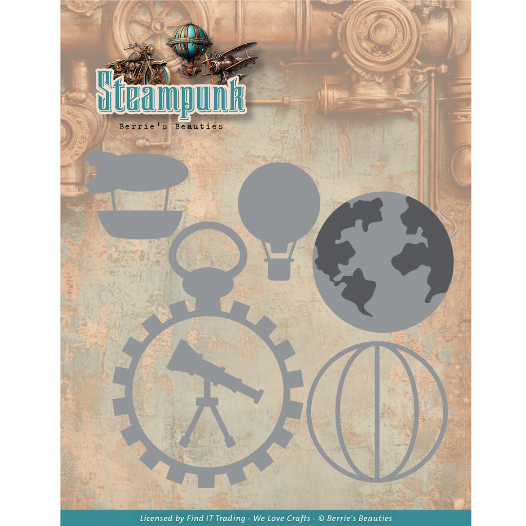 Dies - Berries Beauties - Steampunk - Steampunk Globe Dies - Berries Beauties - Steampunk - Steampunk Globe