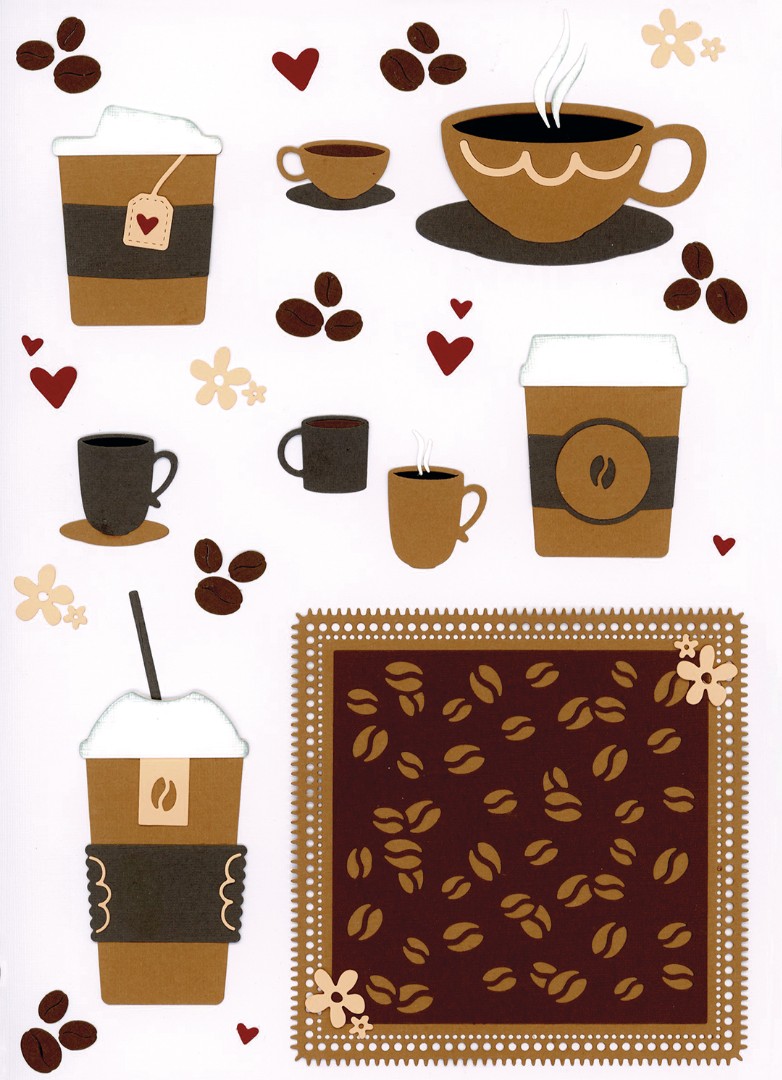 Dies - Berries Beauties - Coffee Moments - Coffee Cup