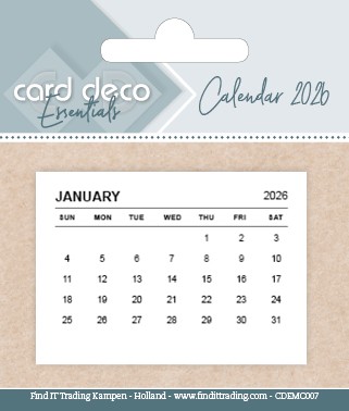 Card Deco Essentials - Calendar tabs Card Deco Essentials - Calendar tabs