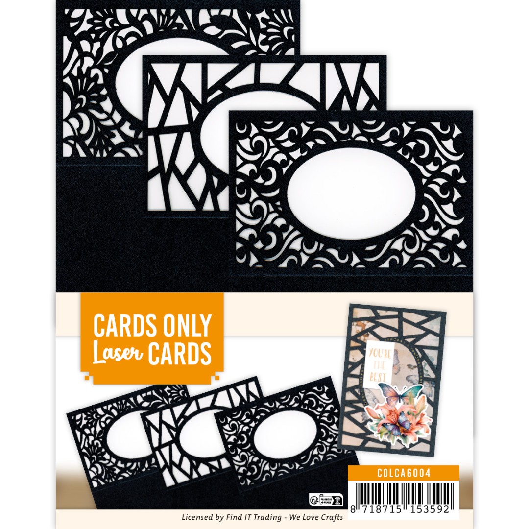 Cards Only - Laser Cards 4K - Set 2 zwart Cards Only - Laser Cards 4K - Set 2 zwart