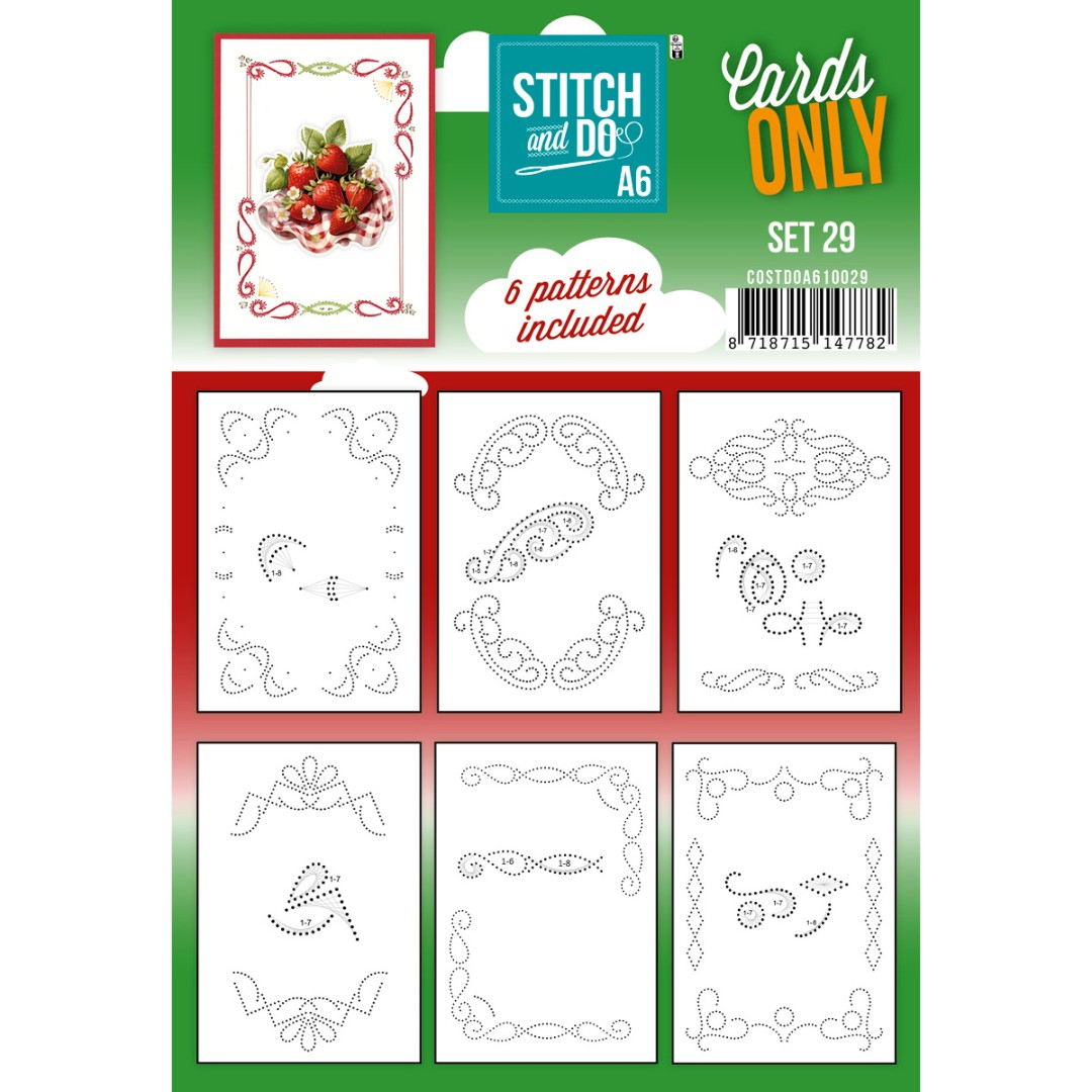 Stitch and Do - Cards Only A6 - Set 29 Stitch and Do - Cards Only A6 - Set 29
