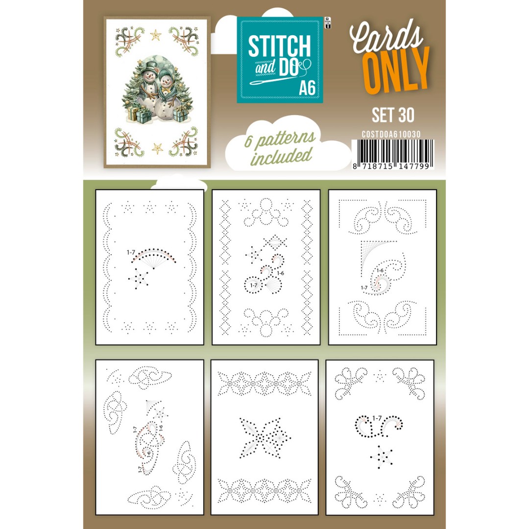 Stitch and Do - Cards Only A6 - Set 30 Stitch and Do - Cards Only A6 - Set 30