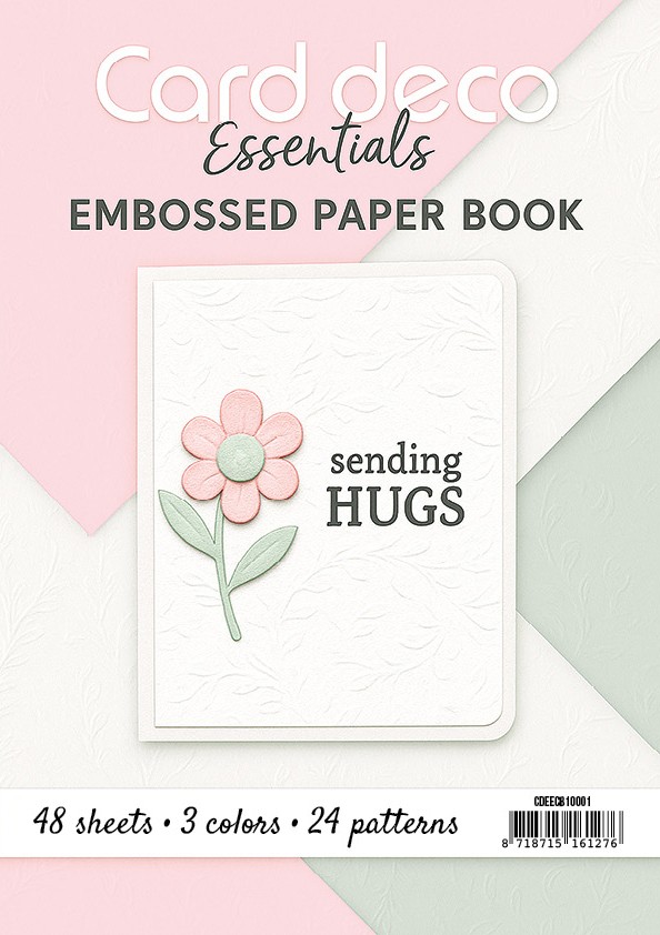 Card Deco Essentials - Embossed Paper Book Card Deco Essentials - Embossed Paper Book