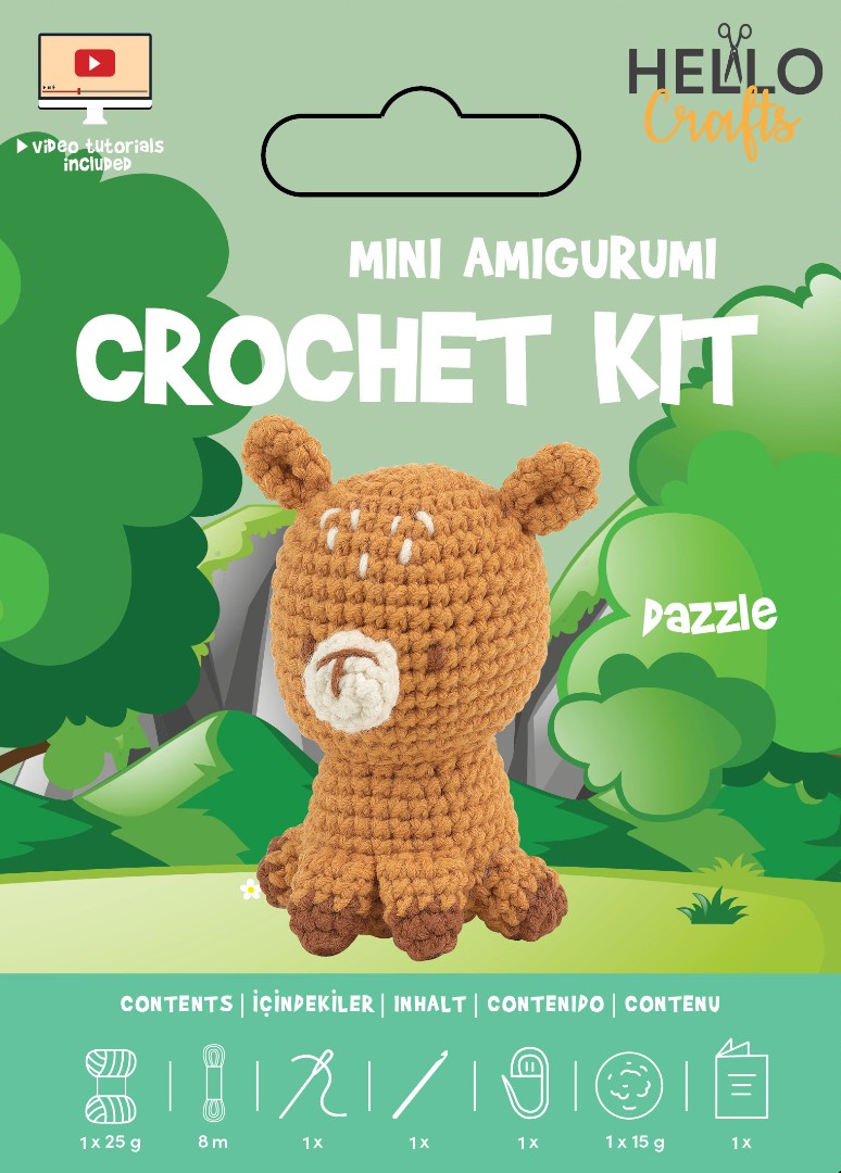 Knitty Critters - Easy Amigurumi Kit - Dazzle Knitty Critters - Easy Amigurumi Kit - Dazzle
