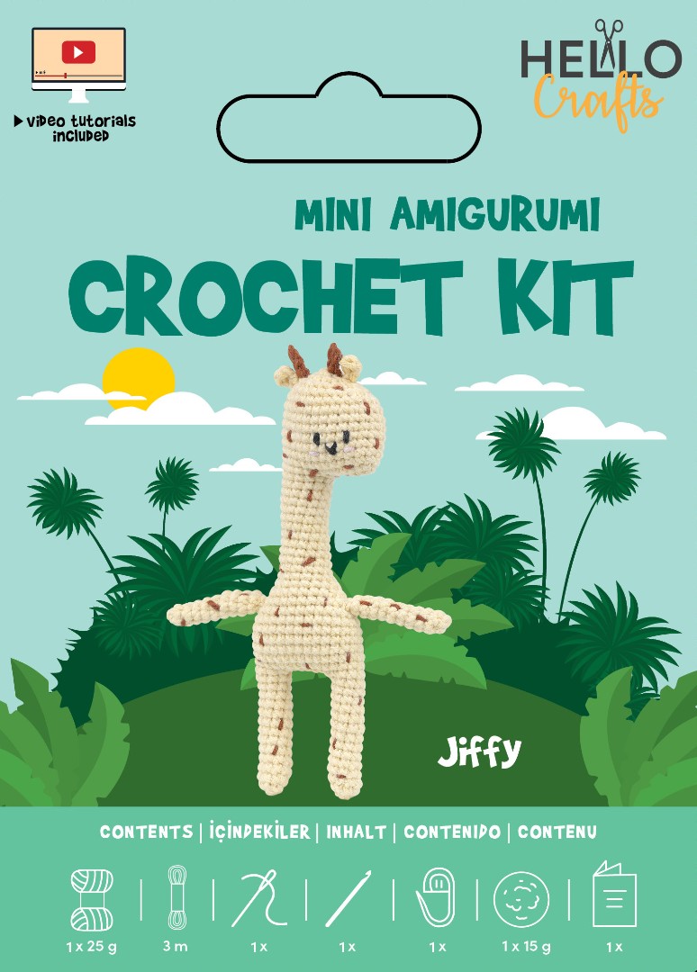 Knitty Critters - Easy Amigurumi Kit - Jiffy Knitty Critters - Easy Amigurumi Kit - Jiffy
