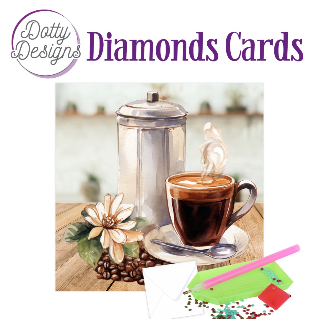 Dotty Designs Diamond Cards - Coffee Moments 1 Dotty Designs Diamond Cards - Coffee Moments 1