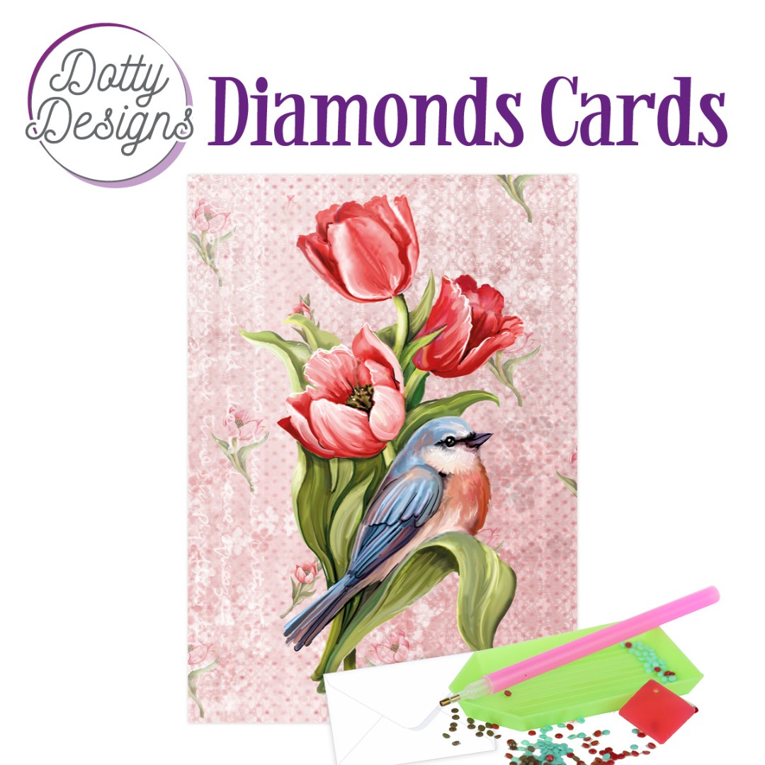 Dotty Designs Diamond Cards - Tulip Dreams 2 Dotty Designs Diamond Cards - Tulip Dreams 2
