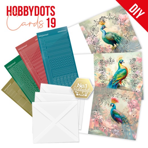 Dot and Do Cards 19 - Peacock Dot and Do Cards 19 - Peacock