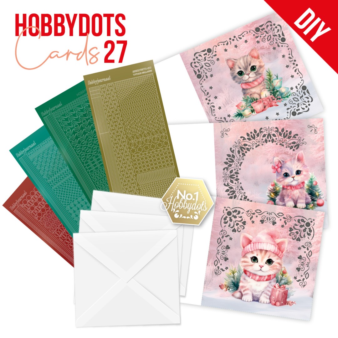 Dot and Do Cards 27 - Berries Beauties - Pink Christmas Dot and Do Cards 27 - Berries Beauties - Pink Christmas