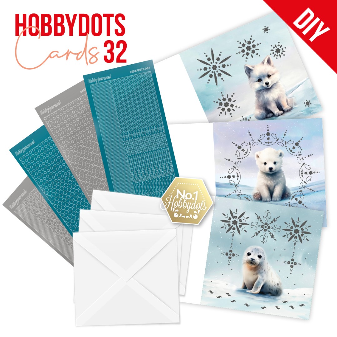 Dot and Do Cards 32 - Berries Beauties - Winter Friends Dot and Do Cards 32 - Berries Beauties - Winter Friends